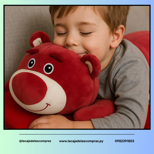 PELUCHES CON MANTA, varios diseños.